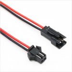 2-Pin JST SM Male/Female Connector Set