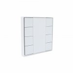 Sunricher DALI 8-Key Push Button Wall Panel White (BUS Powered)