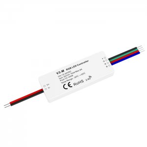 3CH*2A 12-24VDC RGB LED Mini RF Controller V3-M