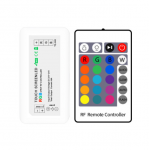 RGB LED Controller with Wireless IR Remote - Dynamic Color-Changing Modes - RGB Controller with Remote