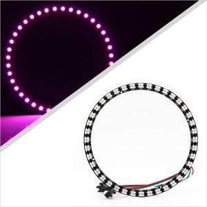 NeoPixel Ring 40 LEDs - Smart 5050 RGB LED with Integrated Drivers