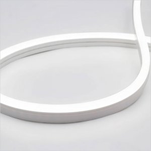 16.4ft (5m) White LED Neon Flex - Side Bend TA0816 Series LED Neon Strip Light - 24V - IP67 - 89 lm/ft