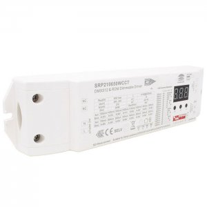 Sunricher DMX Dual Channel Constant Current 50w DMX Driver with RDM