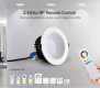 18W WiFi Smart LED Recessed Light Fixture - Anti-glare RGB+CCT LED Downlight - Smartphone Compatible - RF Remote Optional