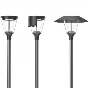 30W Skylar Series Modern LED Post Top Lights - Outdoor Pole Top Area Light - 5,250 Lumens - 4000K / 5000K / 6000K