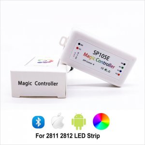Magic-LED Bluetooth Controller for Digital RGB LED Strip Lights