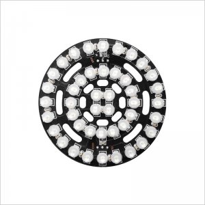 NeoPixel Triple-Ring Board with 44 Thru-Hole LEDs - 66mm Diameter