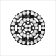 NeoPixel Triple-Ring Board with 44 Thru-Hole LEDs - 66mm Diameter