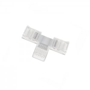Solderless Clamp-On T Connector for 12mm RGB + CCT LED Strip Lights