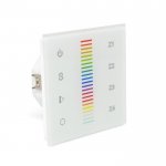 Sunricher DALI DT8 4 x Zone 1 x Scene RGB Wall Panel White (Mains Voltage)