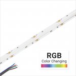5m Colorful RGB COB LED Strip Light - COB Series LED Tape Light - 24V - IP20