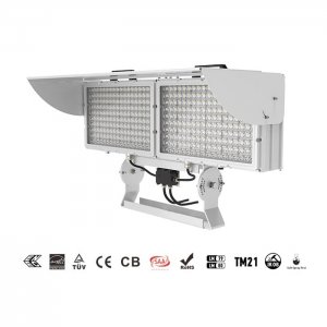 Anti-glare High Power 1000W LED Stadium Light - External driver 170,000lm 176-305VAC Arena Flood Light
