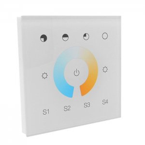 Sunricher Z-Wave Dual Colour (CCT) 1 Group Panel White (Mains voltage)