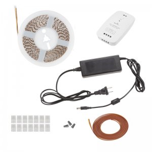 Tunable White LED Strip Light Kit - White LED Tape Light - 5m - Bluetooth Smartphone App Controlled