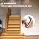 Smart Bright LEDs Synchronized Style LED Stair Lighting Complete Set KMG-6589, 40in Length Cuttable Tunable White LED Strip Light Suitable for 20~50in Width Indoor Staircase