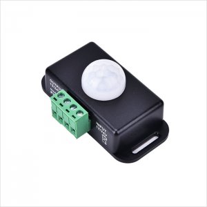 Mini PIR Motion Sensor Switch w/ Built In Timer - 12-24 VDC - 6 Amps