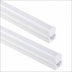 60in (5ft) LED T5 Integrated Light Fixtures - 25W Linkable Linear LED Task Lights - 2,870 lm/ft - 3000K/4000K/6000K