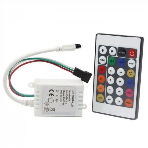 12V IR Controller and Remote - RGB Chaser