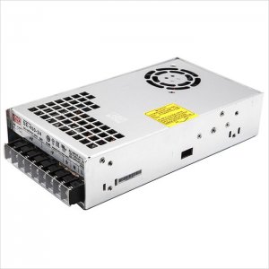 Mean Well LED Switching Power Supply - SE Series 450W Enclosed Power Supply - 24V DC