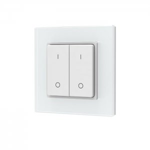 2 Zones Glass Panel Dimming Remote Control (CR2032 Battery) PF1-2(G)