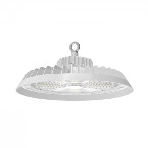 200W White UFO LED High Bay Light - Programmable Motion Sensor - 32000 Lumens - 750W MH Equivalent