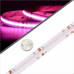 5m RGB+W COB LED Strip Light - Color-Changing COB Series LED Tape Light - 24V - IP20