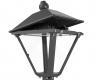 60W Villa Retro LED Post Top Lights - Outdoor pathway Landscape Pole Lighting - 9,000 Lumens - 4000K / 5000K / 6000K