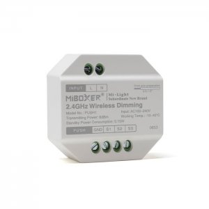 PUSH1 MiBoxer RGB+CCT 2.4G Push Dimmer (AC100-240V)