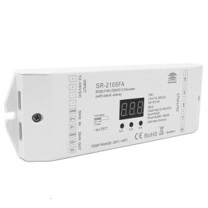 Sunricher DMX Five Channel Constant Voltage DMX Decoder