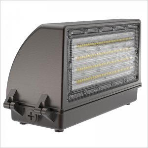 40W Full Cutoff LED Wall Pack - 5200 Lumens - 175W MH Equivalentl - 5700K/5000K/4000K/3500K - Sensing Function