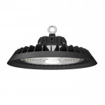 150W Black UFO LED High Bay Light - Programmable Motion Sensor - 24000 Lumens - 400W MH Equivalent