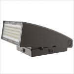 100W Adjustable Full Cutoff LED Wall Pack - 13000 Lumens - 400W MH Equivalent - 5700K/5000K/4000K/3500K - Sensing Function