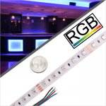 20m Ultra Length RGB LED Strip Light - High Brightness Color-Changing LED Tape Light - 24V - IP20