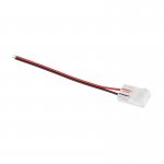 4" Solderless Clamp-On Pigtail Adaptor - 8mm Single Color LED Strip Lights