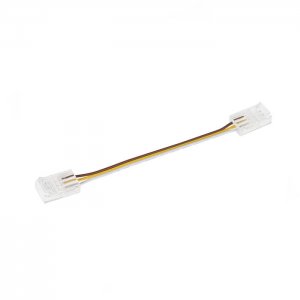 4" Solderless Clamp-On Jumper Connector - 10mm Tunable White LED Strip Lights