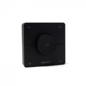K0B MiBoxer 4-Scene Rotating Switch CCT Wall Panel (Black)