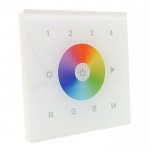 Sunricher Z-Wave RGBW 4 Group Wall Panel White (Mains voltage)
