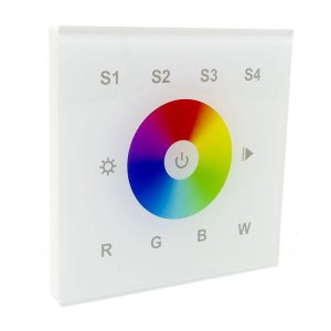 Sunricher Z-Wave RGBW 1 Zone Wall Panel White (Mains voltage)