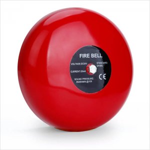 6 Inch Indoor Conventional Fire Alarm Bell - Manual Fire Bell - DC24V/12V