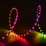 5m RGB LED Strip Light - Side Emitting Addressable SK6812 Color-Chasing Digital RGB LED Tape Light - 5V - IP20