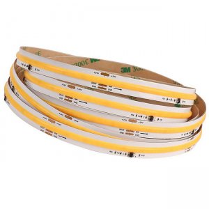 24V White Chasing Addressable COB LED Strips - 5m