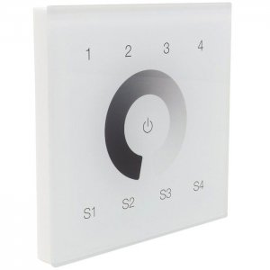 Sunricher DMX Single Colour Four Zone Wall Panel White (Low voltage)