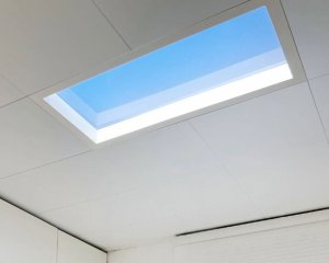 Artificial Skylight Smart Blue Sky LED Panel Sunshine Light Ceiling Lamps - 1'x2' Surface Mount Light Panel - Dimmable