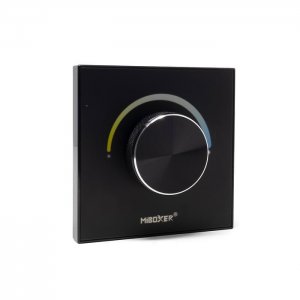 P0B MiBoxer 2-in1 Hard Wired & RF (2.4G) Wall Panel (Black)