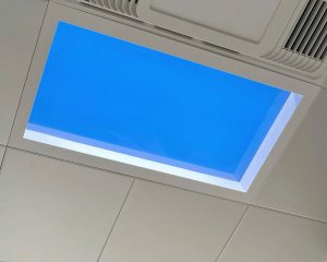 Artificial Skylight Smart Blue Sky LED Panel Sunshine Light Ceiling Lamps - 2'x4' Surface Mount Light Panel - Dimmable
