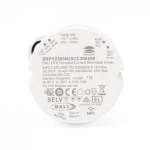 Sunricher DALI DT6 NFC 25W 300-850mA Constant Current Driver