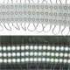 Single Color Injection LED Modules - Linear Constant Current Module w/ 3 SMD LEDs - 20PCS