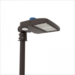 100W LED Parking Lot Light - Area Light - 14,000 Lumens - 250W MH Equivalent - 5700K/5000K/4000K/3500K - Knuckle Slipfitter Mount - Sensing Function