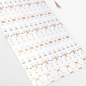 24V Flexible LED Light Sheet - 24” x 12” - IP20 - RGB+CCT - 2700K-6500K