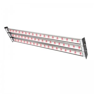 150W Linear LED Grow Light - 2 Band Red/White Light w/ Adjustable Heads